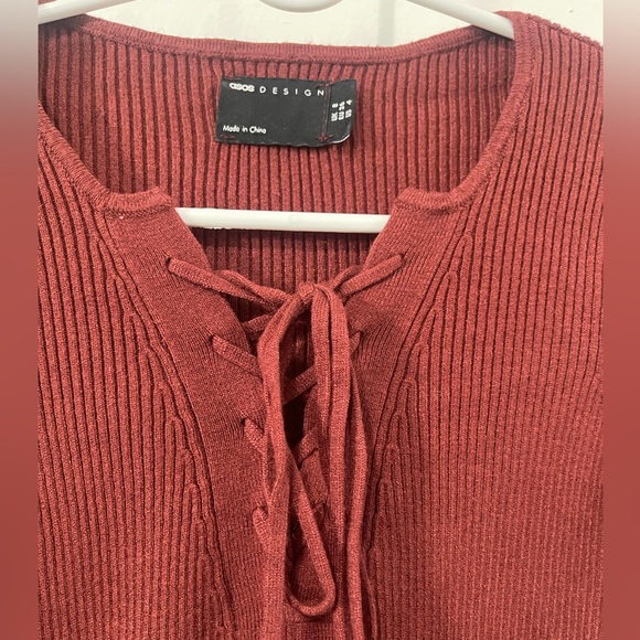 ASOS Ribbed Sweater Dress - Picture 3 of 8